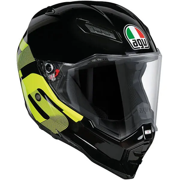 AGV AX8 Identity Black Yellow Beste Prijs