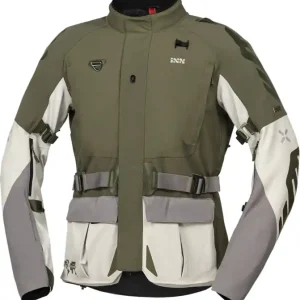 IXS Venture-STX 1.0 Laminated Jacket Light Grey Olive 097 Populair