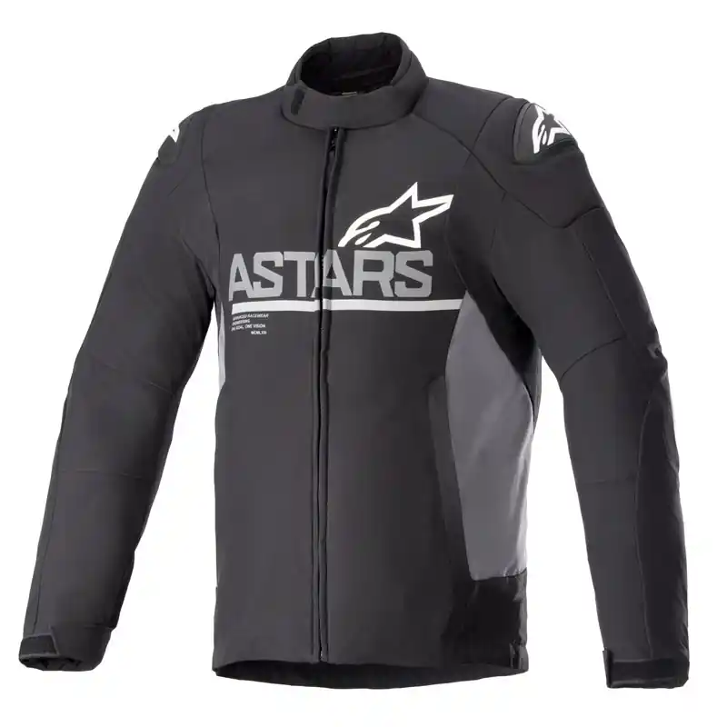 Snelle Levering Alpinestars SMX Waterproof Jacket Black Dark Grey 111