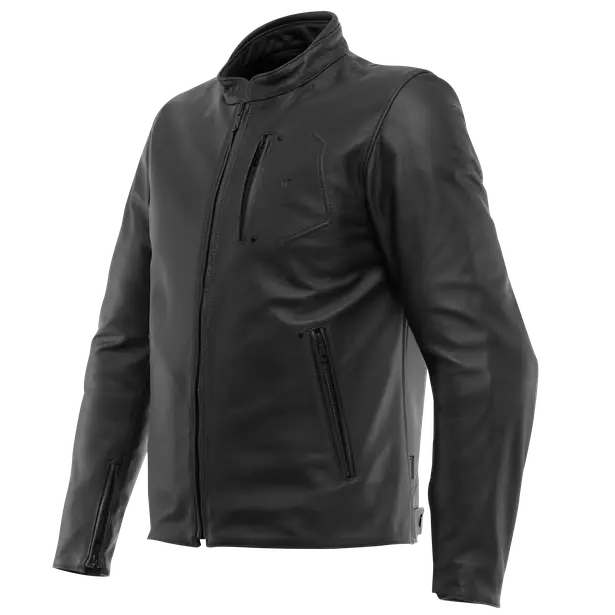 Actieprijs Dainese Fulcro Leather Jacket Black 001