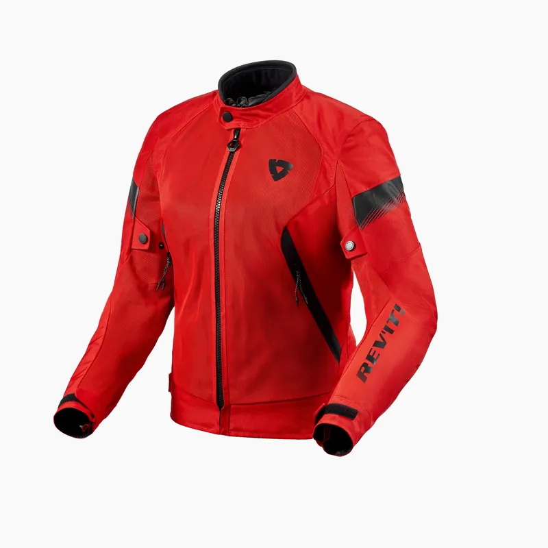 Revit Control Air H2O Jacket Ladies Red Black White 2000 Favoriet
