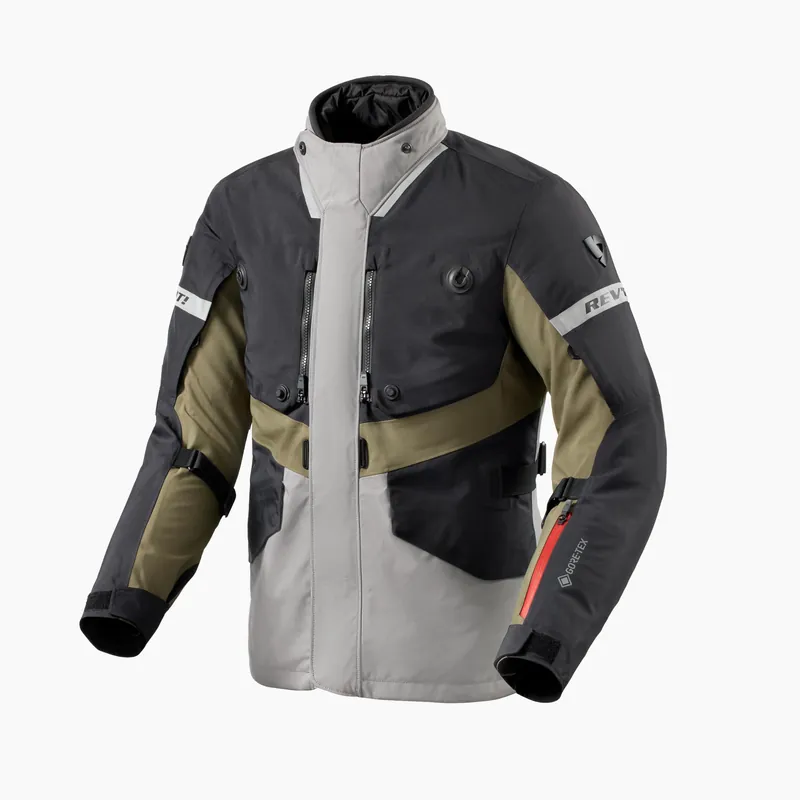Exclusieve Aanbieding Revit Neptune 3 GTX Jacket Black Dark Green 1480