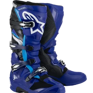 Alpinestars Yamaha Tech 7 Boots Blue Black White 712 Seizoensaanbieding