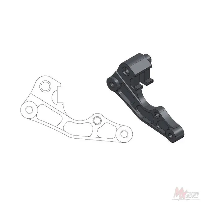 Lage Prijs Moto-master voorremschijf Adapter 270mm kawasaki kx kxf