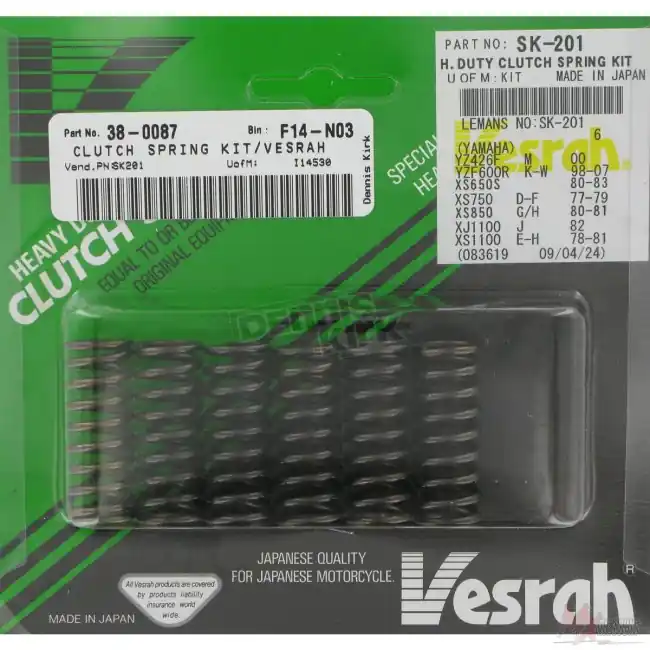 Vesrah Koppelingsveren heavy Duty rm 125 99-09 Direct Verzonden