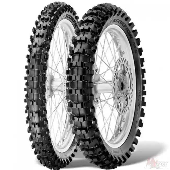 Pirelli Scorpion mx32 mid soft 21 en 19 inch 100/90-19 Betaalbaar