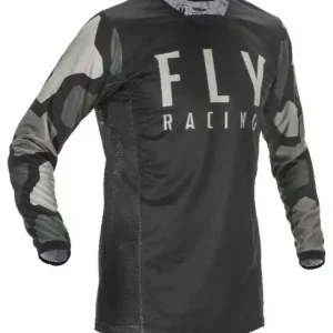 Tijdelijk Beschikbaar Motokrosový dres FLY Racing Kinetic K221 2021 černo-šedý