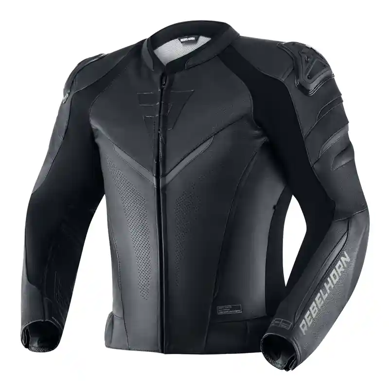 Rebelhorn Fighter Zwart Motorjack uitverkoop Uitverkoop