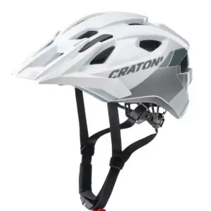 Goedkoop Cyklo přilba CRATONI Allride bílo-stříbrná