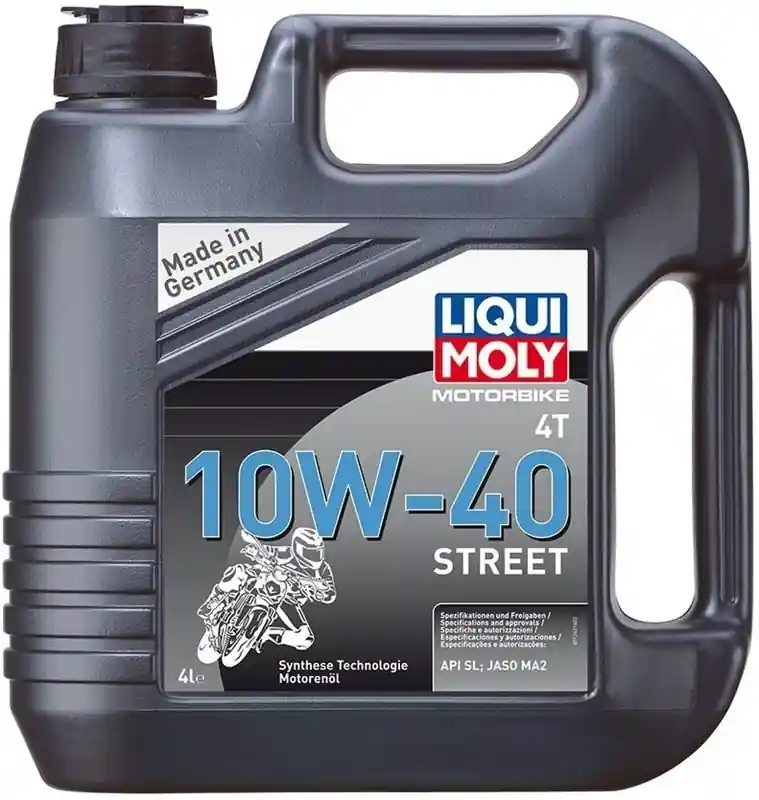 Motorolie LIQUI MOLY Motorfiets 4T 10W40 Straat 4 l Populair