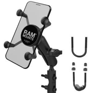 Lage Prijs RAM Mounts X-Grip mobiele telefoonhouder met bevestiging voor rem-/koppelingshendel/handvat