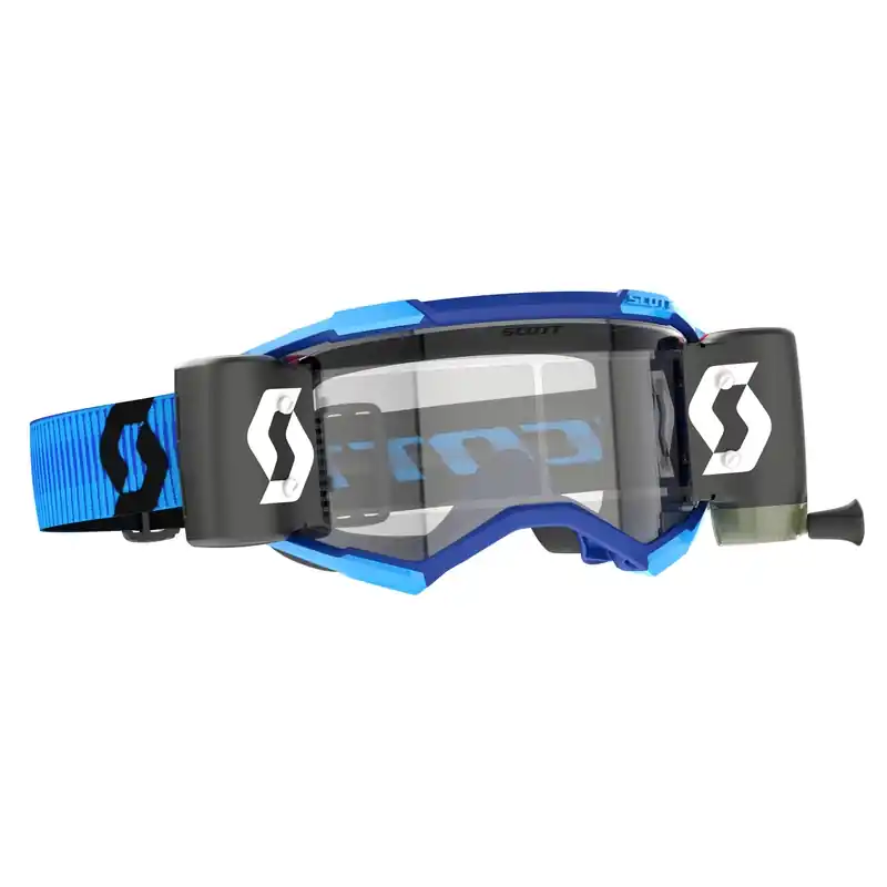 Scott Fury WFS motorcrossbril blauw-zwart Koopje