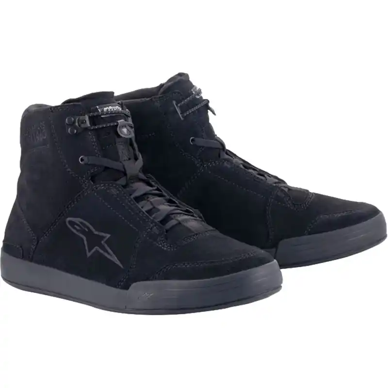 Alpinestars Chroom Zwarte Motorfietslaarzen 38 Direct Beschikbaar