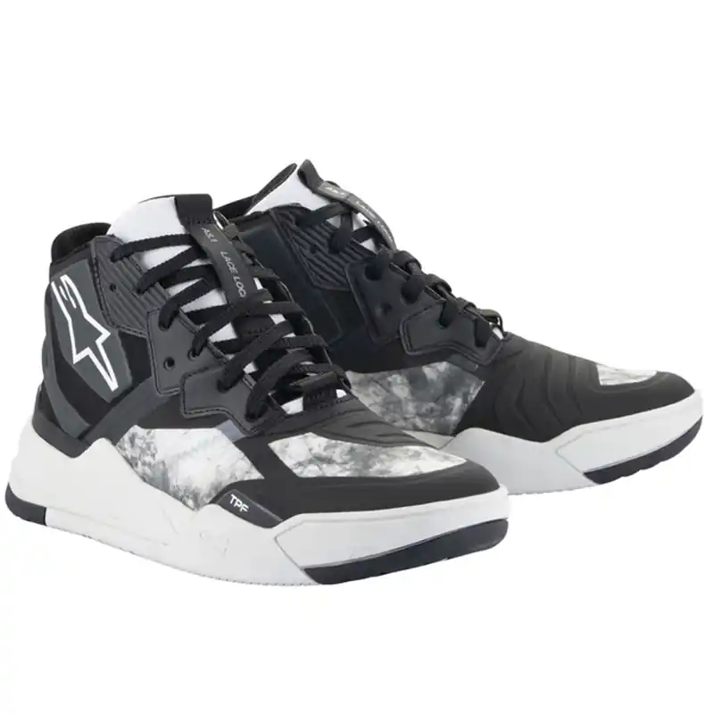 Must-Have Alpinestars Speedflight zwart-grijs-witte motorlaarzen 38
