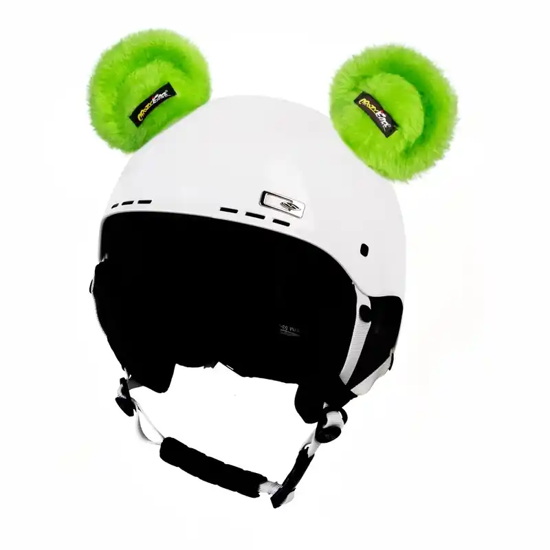Helm oren Teddybeer groen Exclusieve Aanbieding