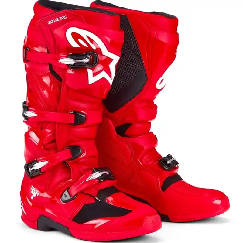 Alpinestars Tech 7 motorlaarzen rood 38 Beperkte Voorraad
