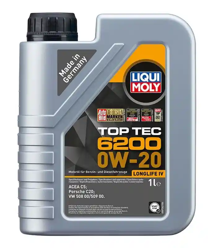 Exclusieve Aanbieding LIQUI MOLY Top Tec 6200 0W-20 synthetische motorolie 1 l