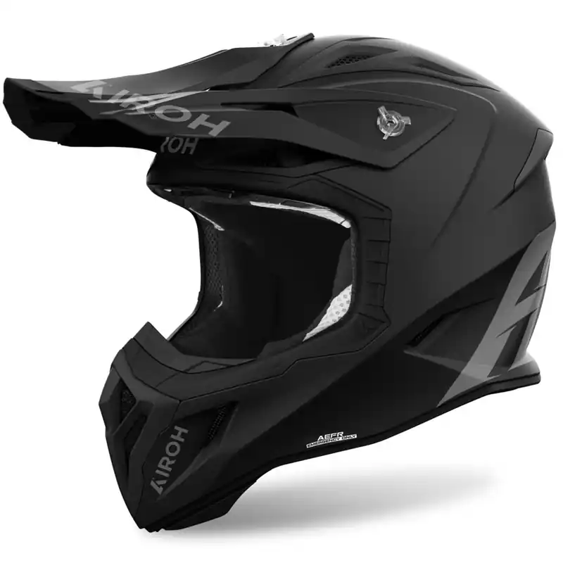 Laatste Versie Motorcrosshelm Airoh Aviator ACE 2 Kleur zwart mat XS
