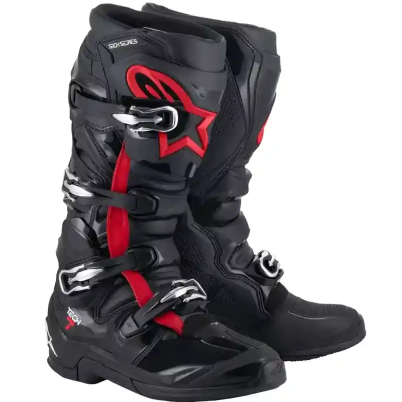 Alpinestars TECH 7 motorcrosslaarzen zwart-fluorood 38 Tijdelijk Beschikbaar
