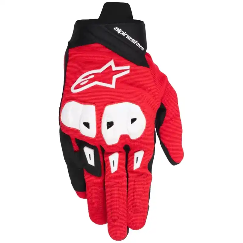 Alpinestars SP X 1 motorhandschoenen rood-zwart-wit S Flitsaanbieding