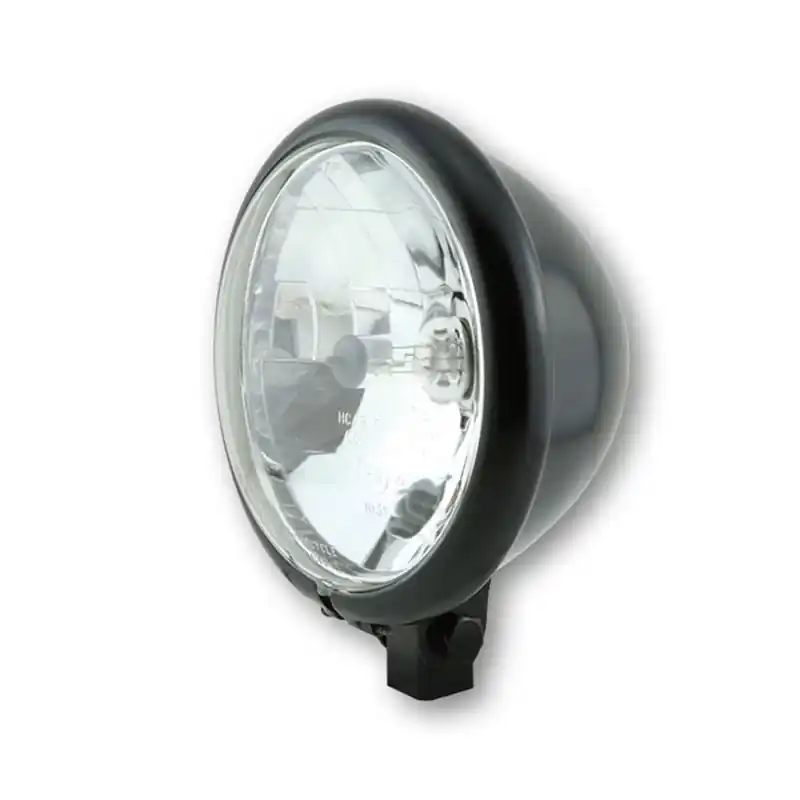 Highsider Smart Bates Style 5 3/4 inch koplamp met helder glas zwart Finale Uitverkoop