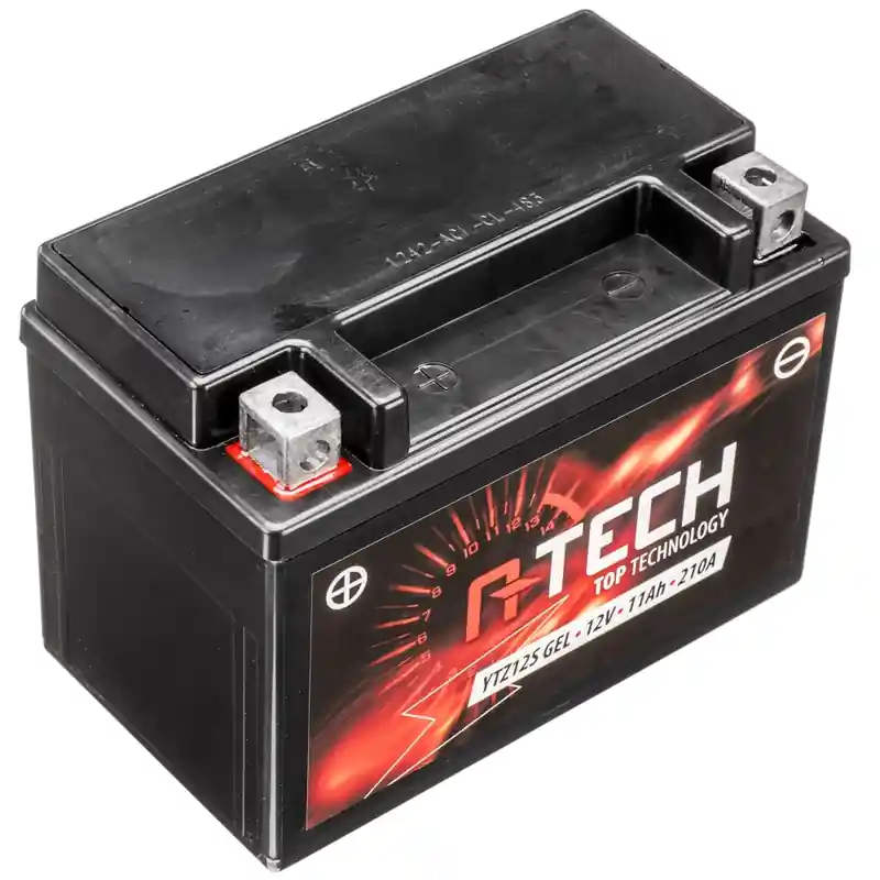 Gelaccu A-TECH 12V, YTZ12S, YTZ12S-BS, 12V, 11Ah, 210A, onderhoudsvrij Beperkte Voorraad