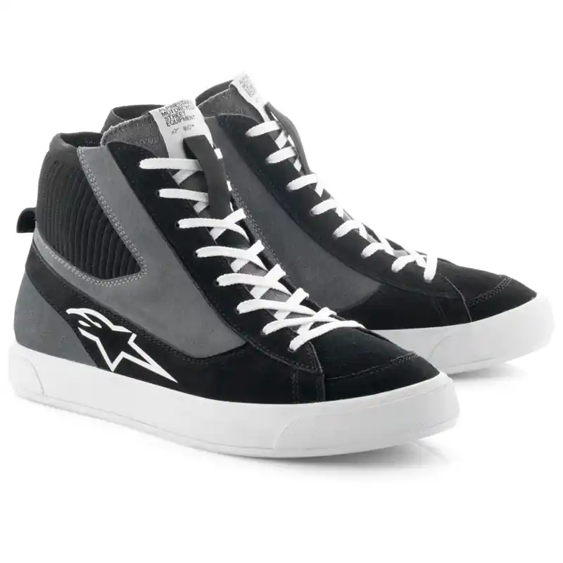 Alpinestars Stated motorlaarzen zwart-grijs-wit 38 Hete Deal