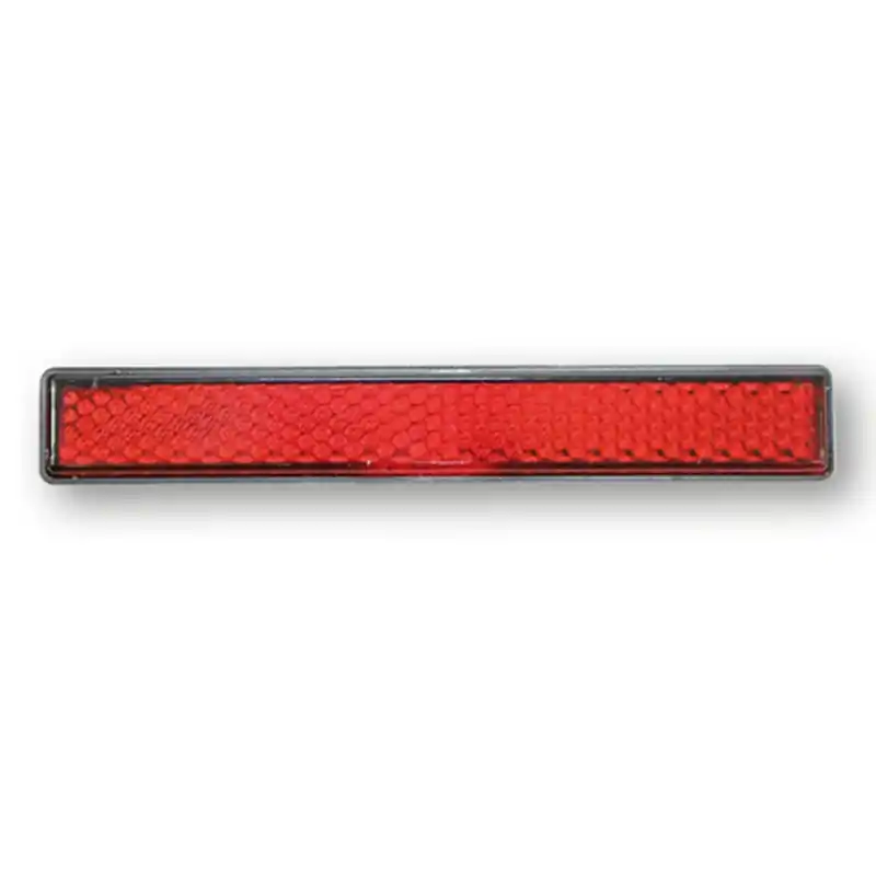 Lage Kosten Highsider Smart reflector met zelfklevende folie 100 x 13 mm rood