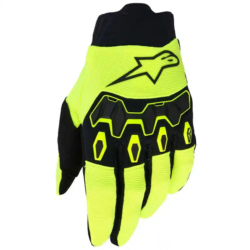 Alpinestars Full Bore V2 Jeugd/Kids motocross handschoenen fluo geel-zwart 3XS Tijdelijk Beschikbaar
