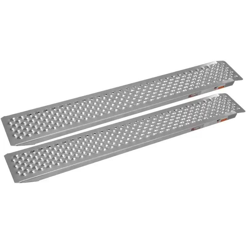 Gecertificeerd Q-TECH aluminium oprijplaat 1 paar