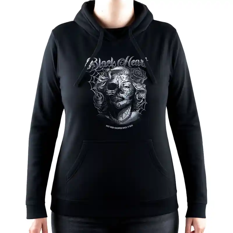 Bestseller Dames sweatshirt Black Heart Dirty Queen zwart M