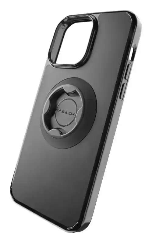 Beschermhoes Interphone QUIKLOX voor Apple iPhone 12 en 12 Pro zwart Finale Uitverkoop