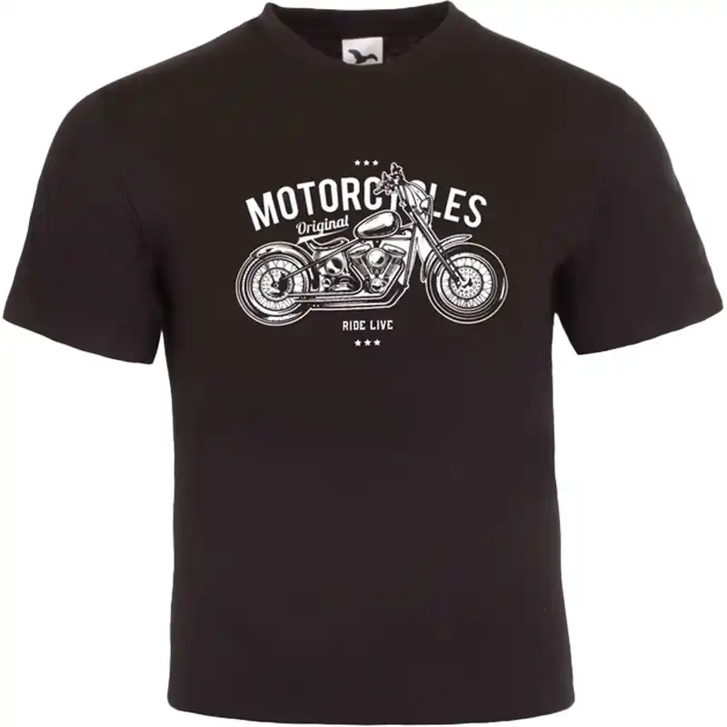 RSA Motorfietsen Ride Live T-shirt zwart S Superprijs
