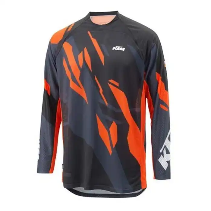 Weekendaanbieding Motorcross Trui KTM Gravity-FX Air grijs-zwart-oranje
