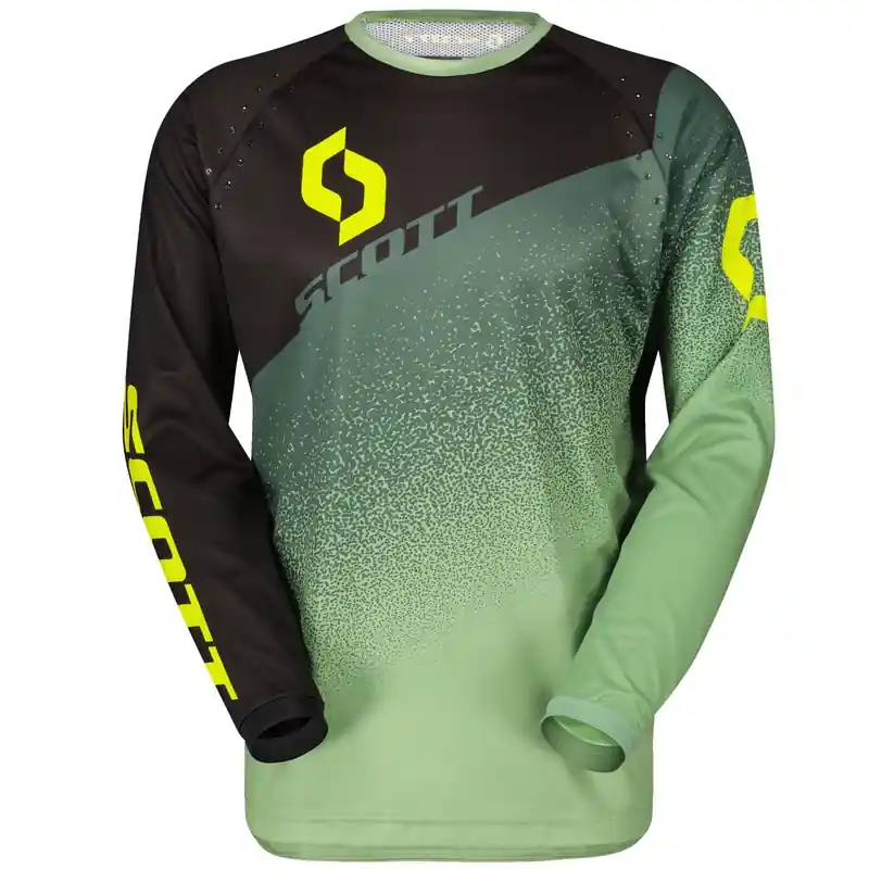 Aanbieding SCOTT 350 DIRT EVO motorcrossshirt zwart-groen