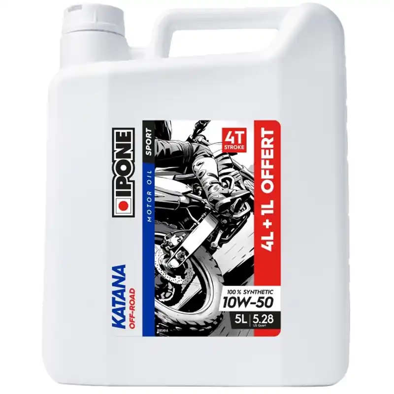 Motorolie Ipone Katana Off Road 10W50 synthetisch 5 liter Betaalbaar
