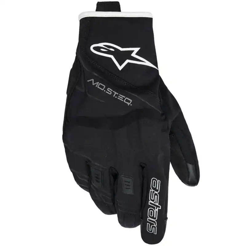 Alpinestars MOBLAST WATERPROOF motorhandschoenen zwart-wit gebroken wit S Merkproduct