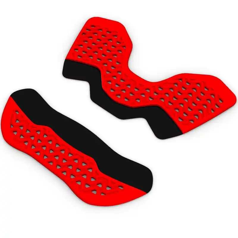 Adapterset voor het verlengen van de borstbescherming van de ALPINESTARS A-4 PLASMA-beschermer, rood Beste Prijs
