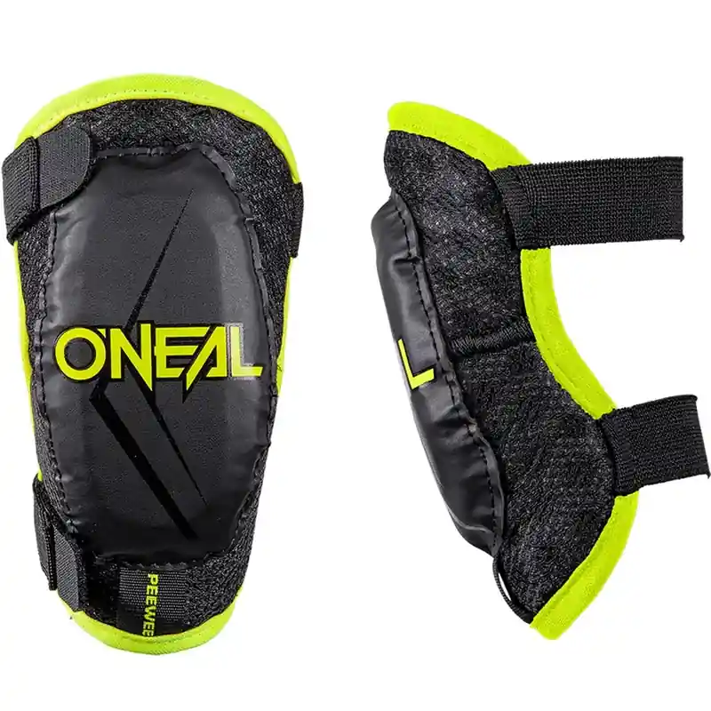 Tijdelijk Beschikbaar Kinderelleboogbeschermers O'Neal Peewee fluo geel XS/S