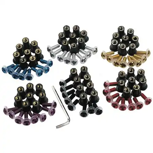 Set schroeven voor plexiglas Oxford blauw uitverkoop Koop Online