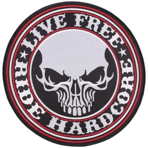Bestseller Nášivka Live Free Ride hardcore - velká