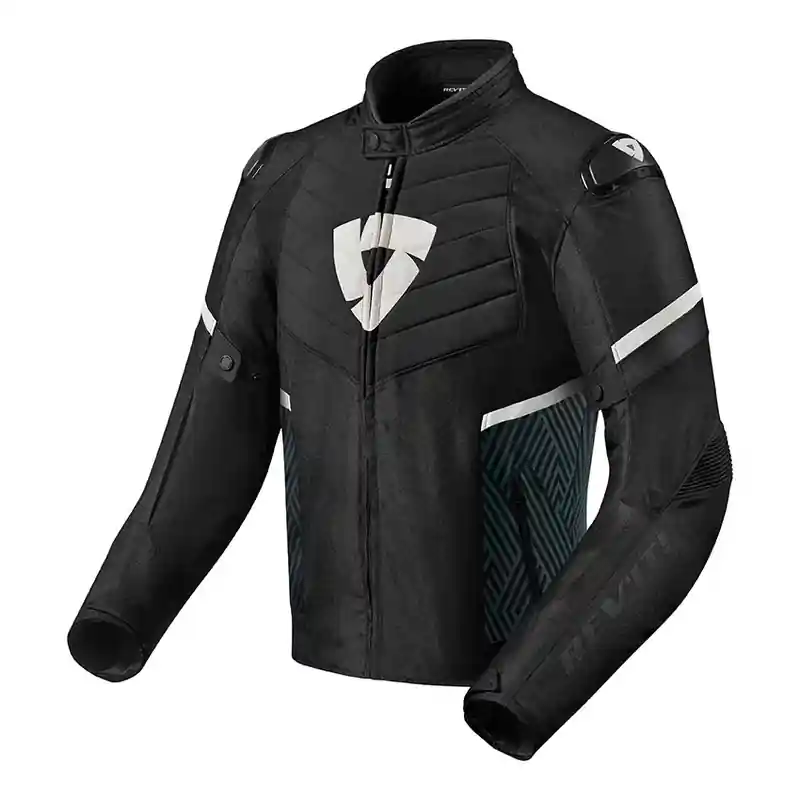 Bunda na motorku Revit Arc H2O černo-bílá výprodej Shop Nu