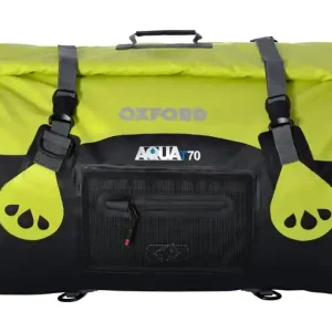 Vodotěsný vak Oxford Aqua70 Roll Bag černo-fluo žlutý Korting
