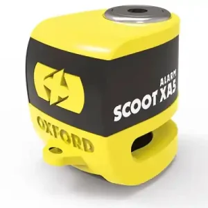 Zámek kotoučové brzdy Oxford Scoot XA5 žluto-černý Goedkoop