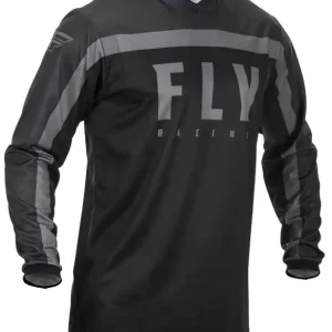 Speciale Aanbieding Motokrosový dres FLY Racing F-16 2020 černo-šedý