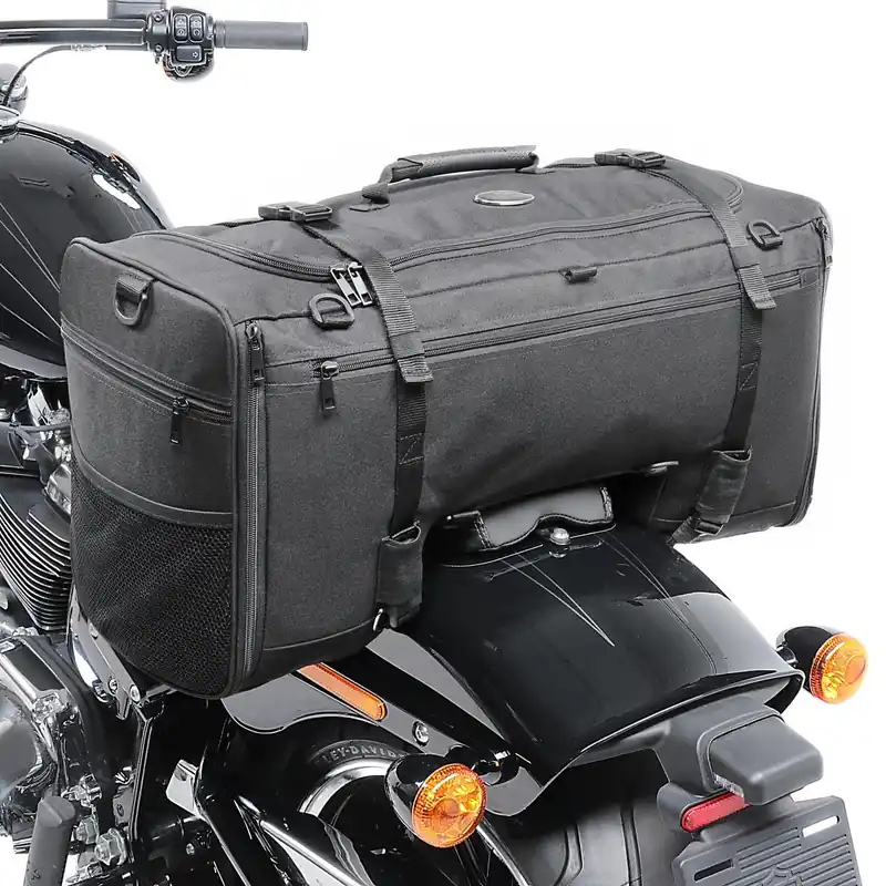 Achtertas geschikt voor custombike Craftride SQ1 52Ltr zwart CB12419 Koop Online
