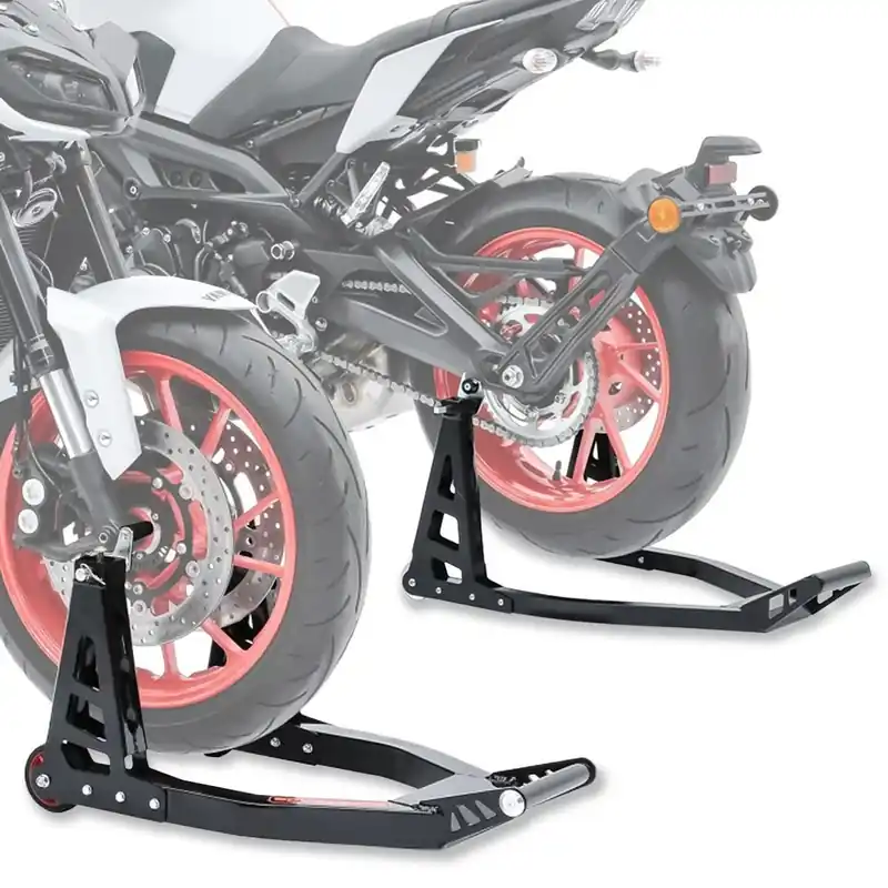Favoriet Set Voorwielmontagestandaard Superlight-V + Achterwielmontagestandaard Superlight Racing ConStands