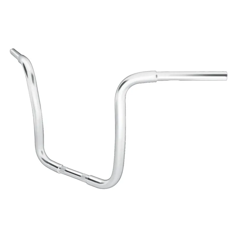 Op = Op Stuur Ape Hanger Fat Custom 1-1/4" Hoogte 16" compatibel met Harley Davidson van Craftride Chroom