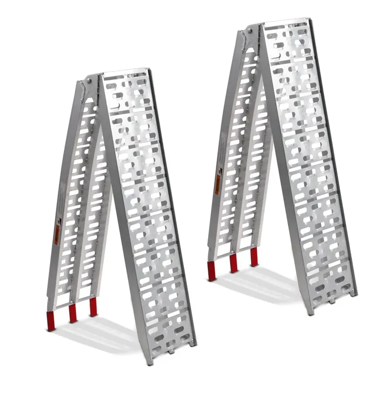 Seizoensaanbieding Set 2x Quad ATV oprijplaat compatibel met Polaris Scrambler 1000 / 850 680 kg Aluminium Constands Alu I