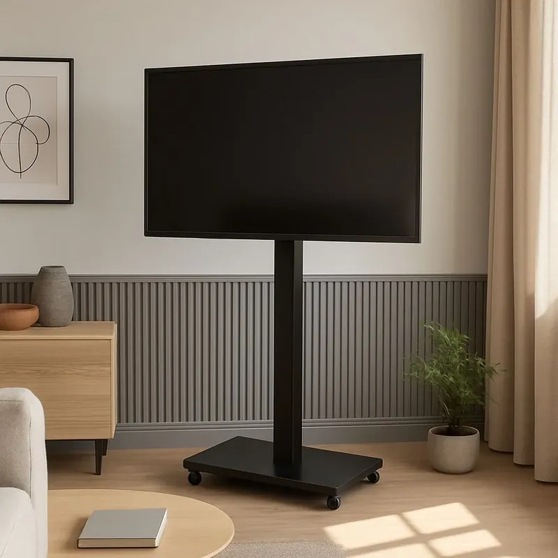 TV beugel voor 23" - 60" Divit FR1 vloerstandaard voor TV zwart DPLA5 Gratis Retour
